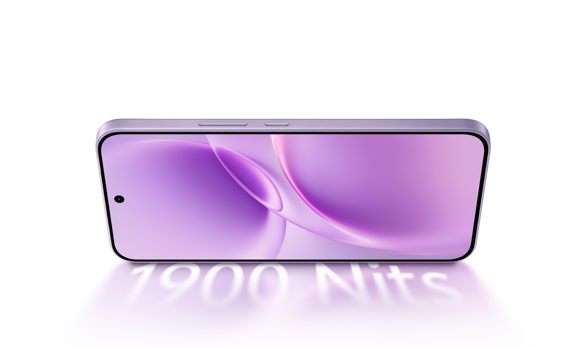 Vivo V70 FE ΓÇô Muse Purple display