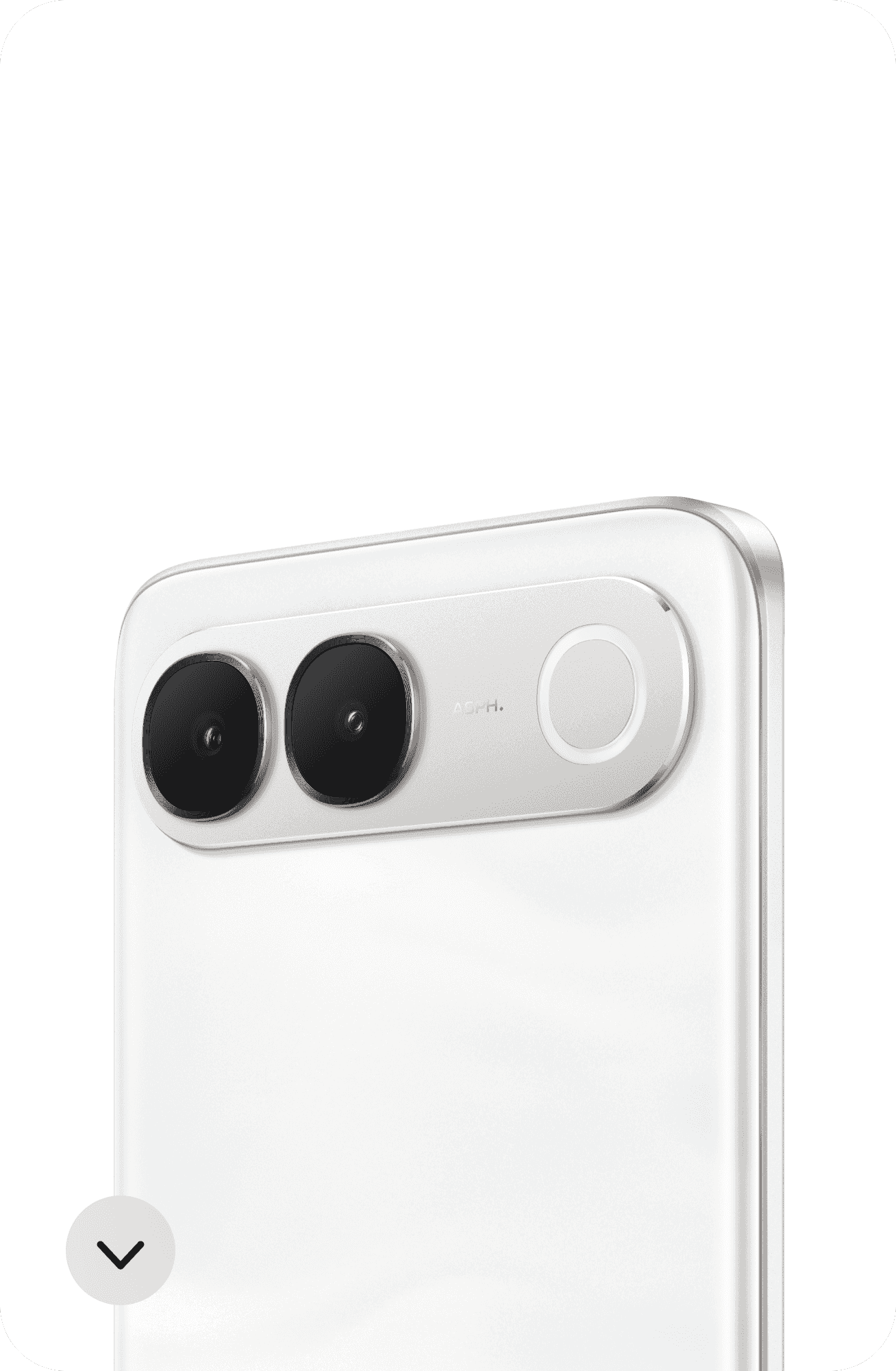 Vivo V80 Lite 5G ΓÇô Silk White camera close-up