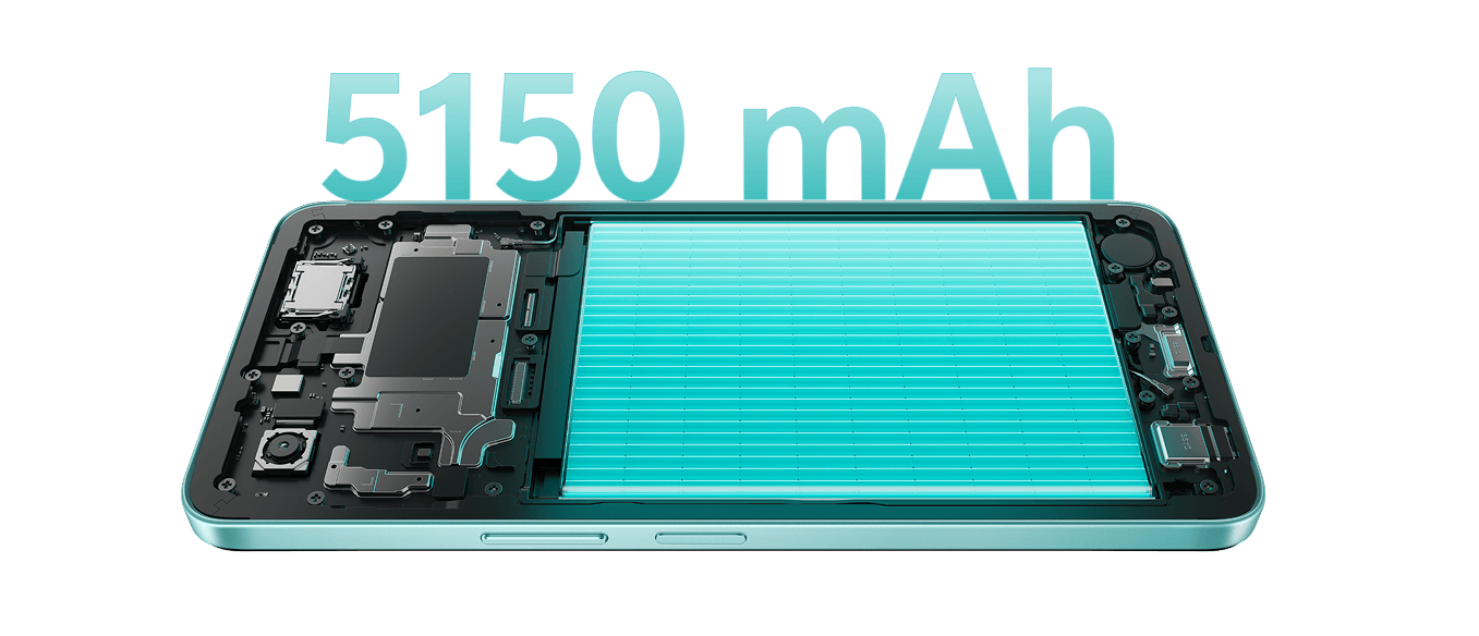 Vivo Y05e ΓÇô Crest Teal battery